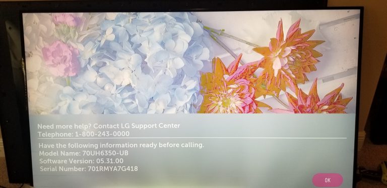 TV Repair LG 70UH6350