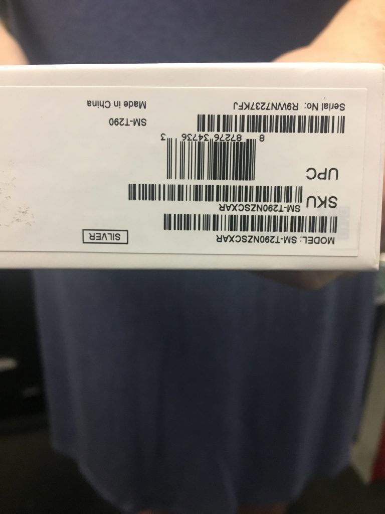 Tablet Repair SAMSUNG GALAXY TAB A SM-T290NZSCXAR